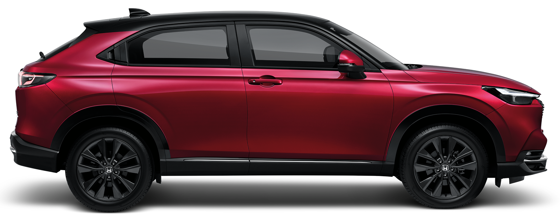 แดงอิกไนต์ (เมทัลลิก) หลังคาสีดำ (ทูโทน)